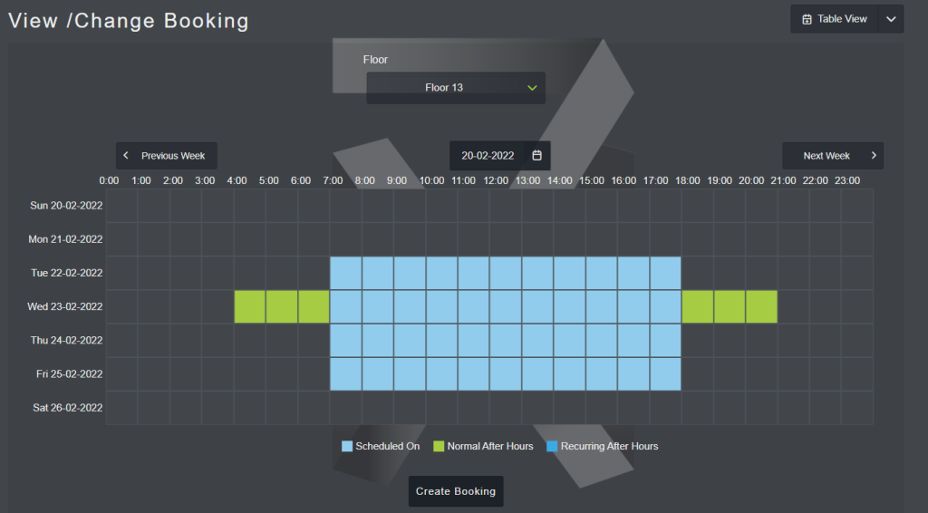 online calendar for scheduling after hours hvac