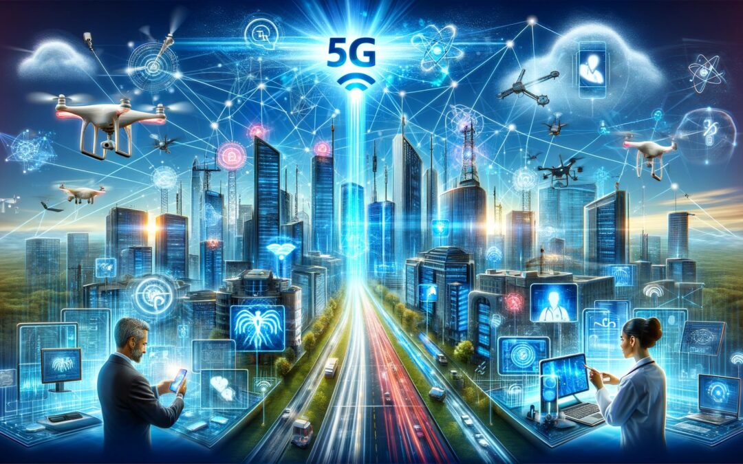 futuristic world run by 5G